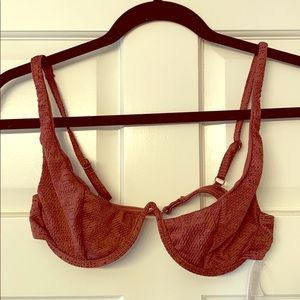 Billabong Underwire Womens Swimsuit Top Size Small